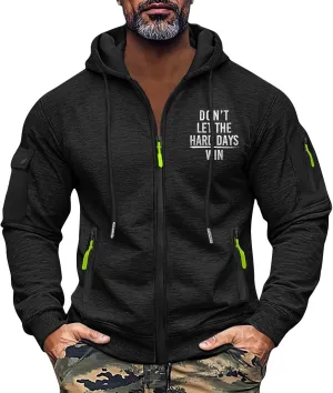 Sweatshirt for Men Zip Comfort Fashion Soft Drawstring Men's Sweatshirts Gym Stylish Sweatshirt with Pockets
