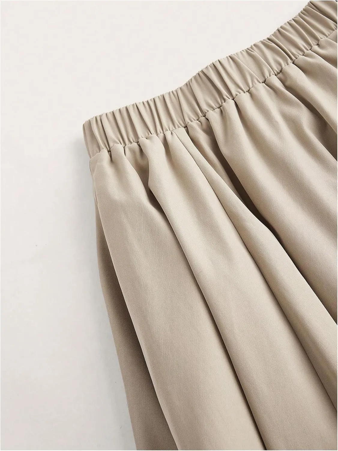 SweatyRocks Women's Y2K Elastic High Waisted Ruffled Maxi Bubble Skirts