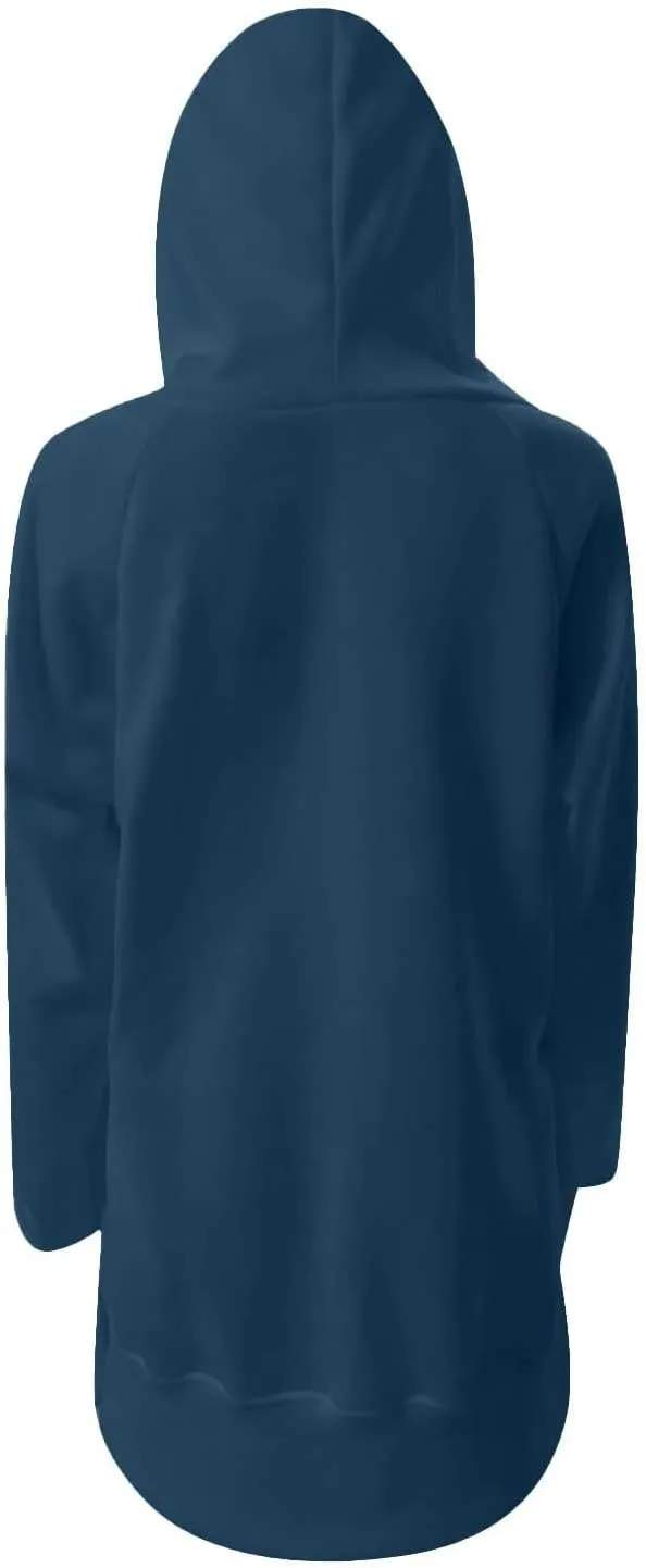 The Warmy Oversized Hoodie Dress for Womens Hoodies Pullover Long Sleeve Hoodies with Pocket