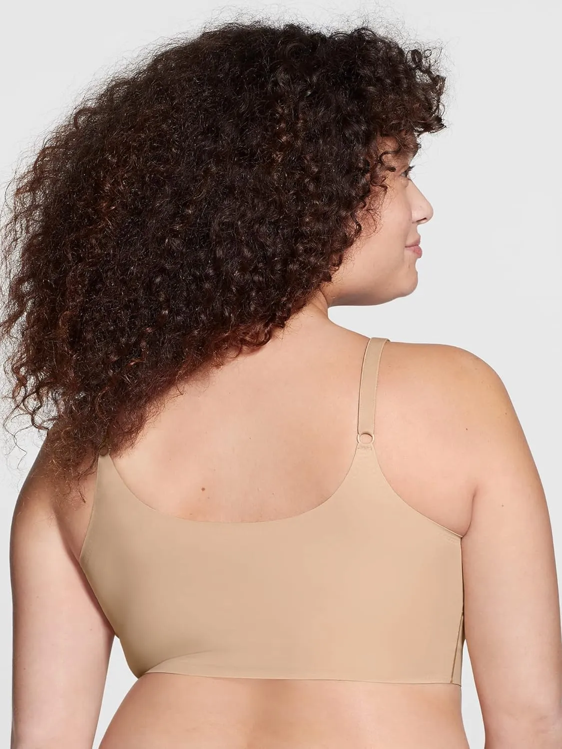 True & Co Women's Skinny Strap Ballet Bralette