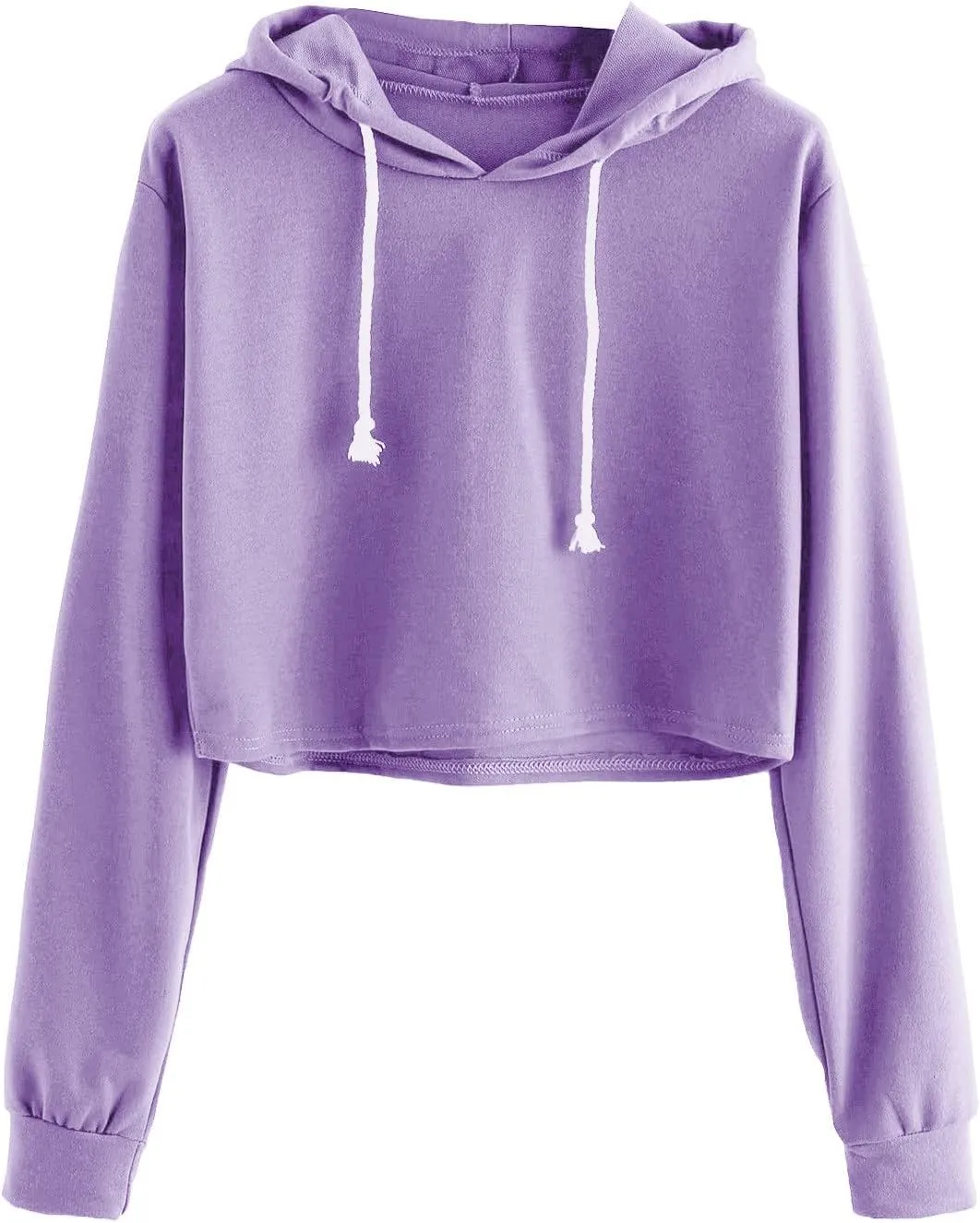 tuduoms Women Casual Cropped Zip Up Hoodie Cute Crop Top Y2K Teen Girls Trendy Lightweight Crop Jacket Long Sleeve Sweatshirt