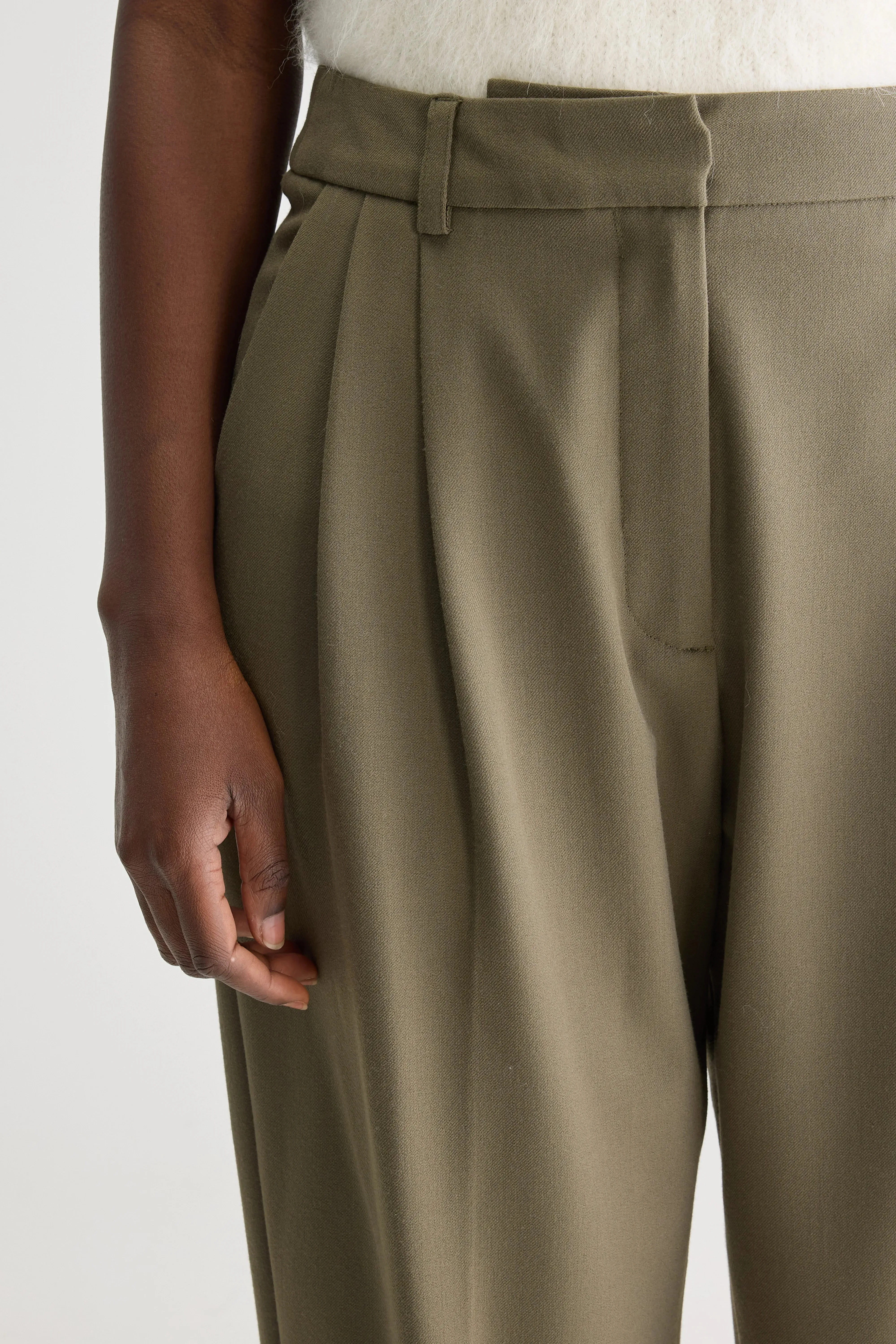 Valdo tailored trousers (251 / W / FOREST)