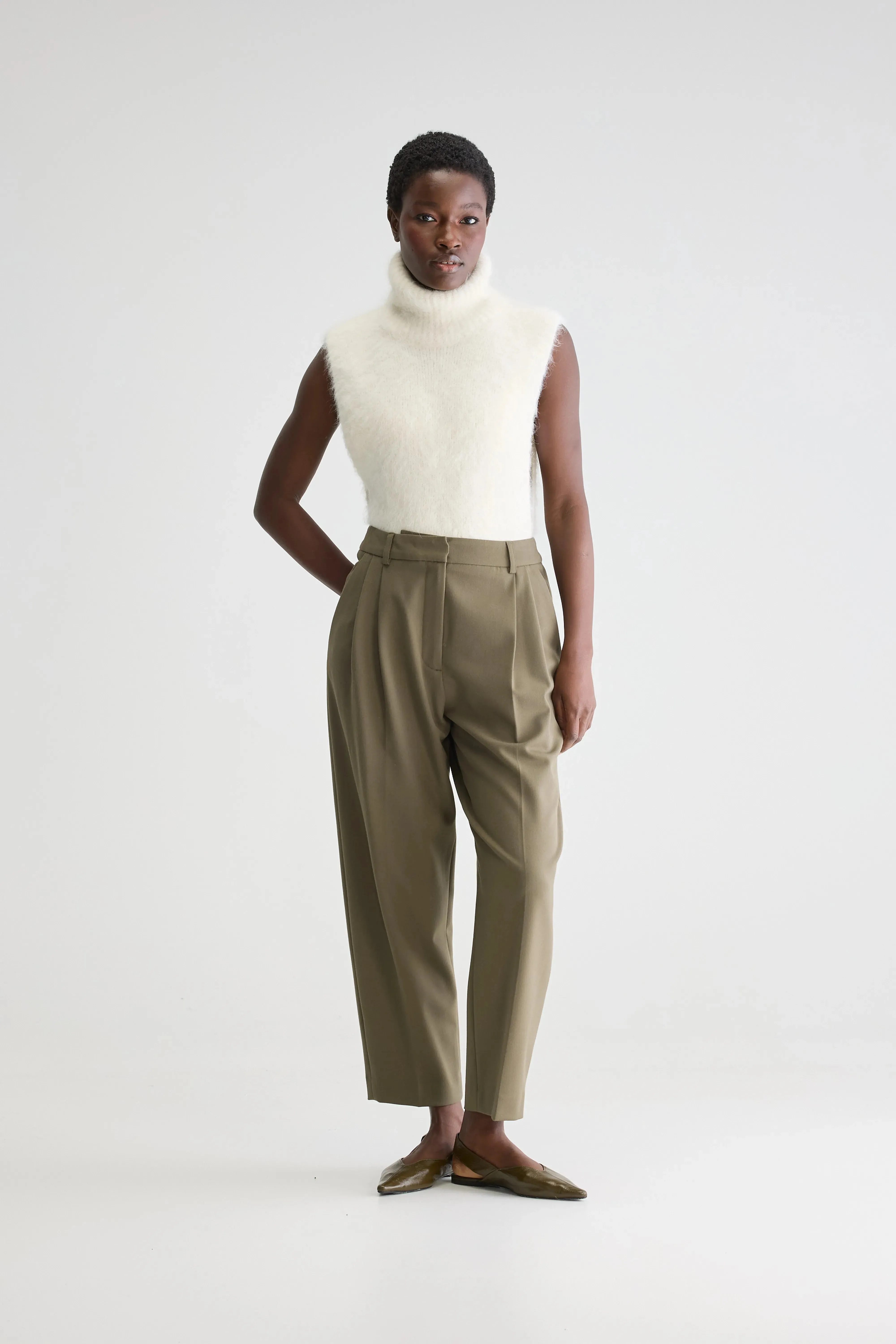 Valdo tailored trousers (251 / W / FOREST)