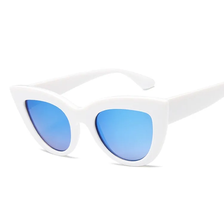 Vintage Black Cat Eye Sunglasses for Women