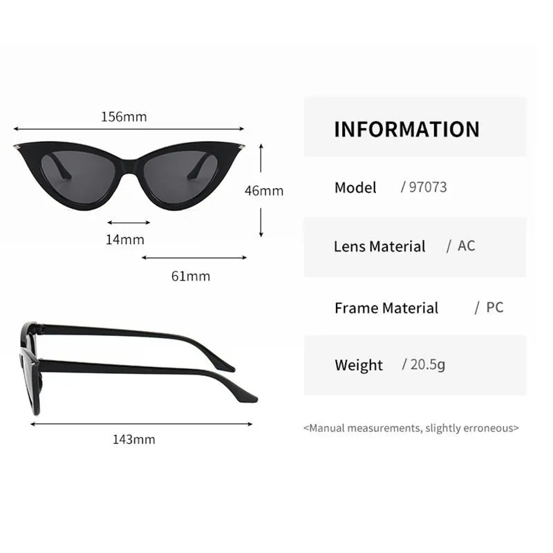 Vintage Cat Eye Sunglasses for Women
