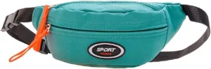 Waist Bag for Kids,Small Fanny Pack for Little Boy Girls,Fashion Buckle Bum Bag Lightweight Chest Bag for Children Outdoor Sport Running,Camping,Trip (Color : Green)