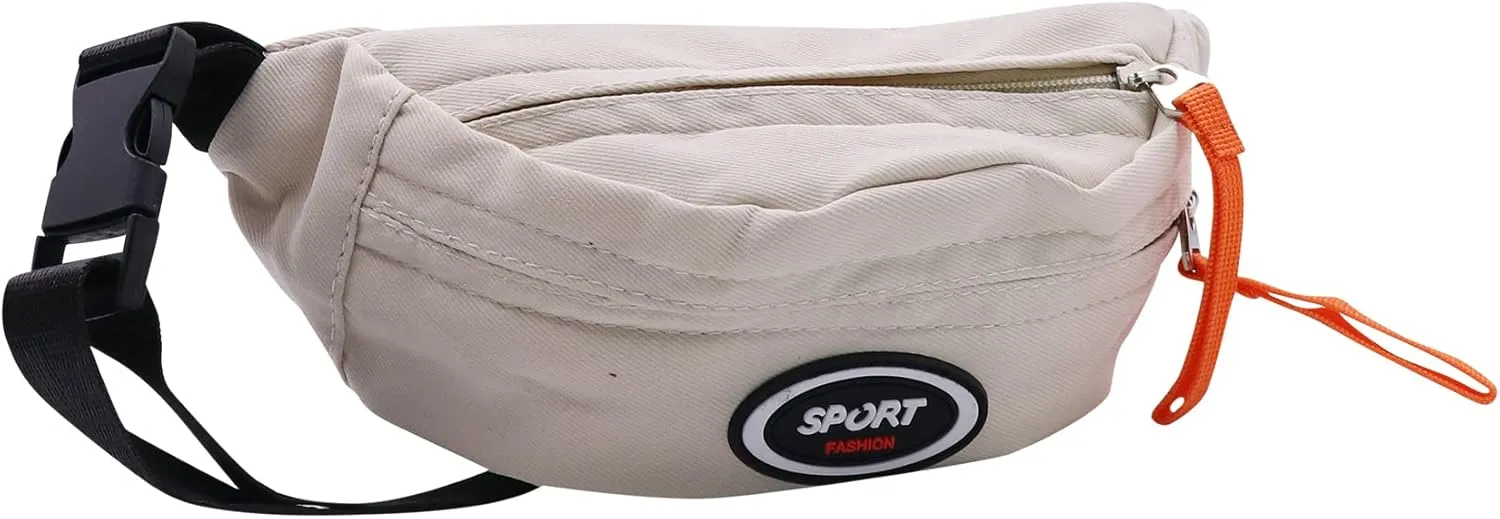Waist Bag for Kids,Small Fanny Pack for Little Boy Girls,Fashion Buckle Bum Bag Lightweight Chest Bag for Children Outdoor Sport Running,Camping,Trip