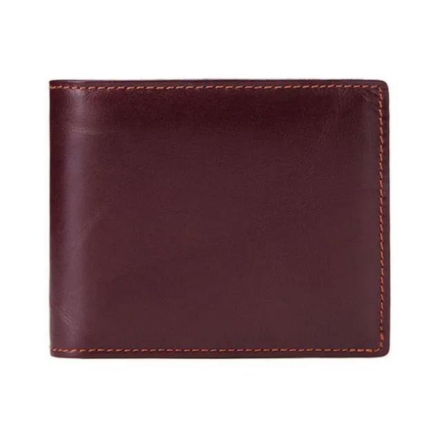 West Louis Vintage Cow Genuine Leather Wallet