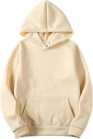 Women 2024 Trendy Oversized Hoodies Cute Sweatshirt Solid Color Pullover Sweater Y2K Preppy Fall Comfy Outfits Clothes