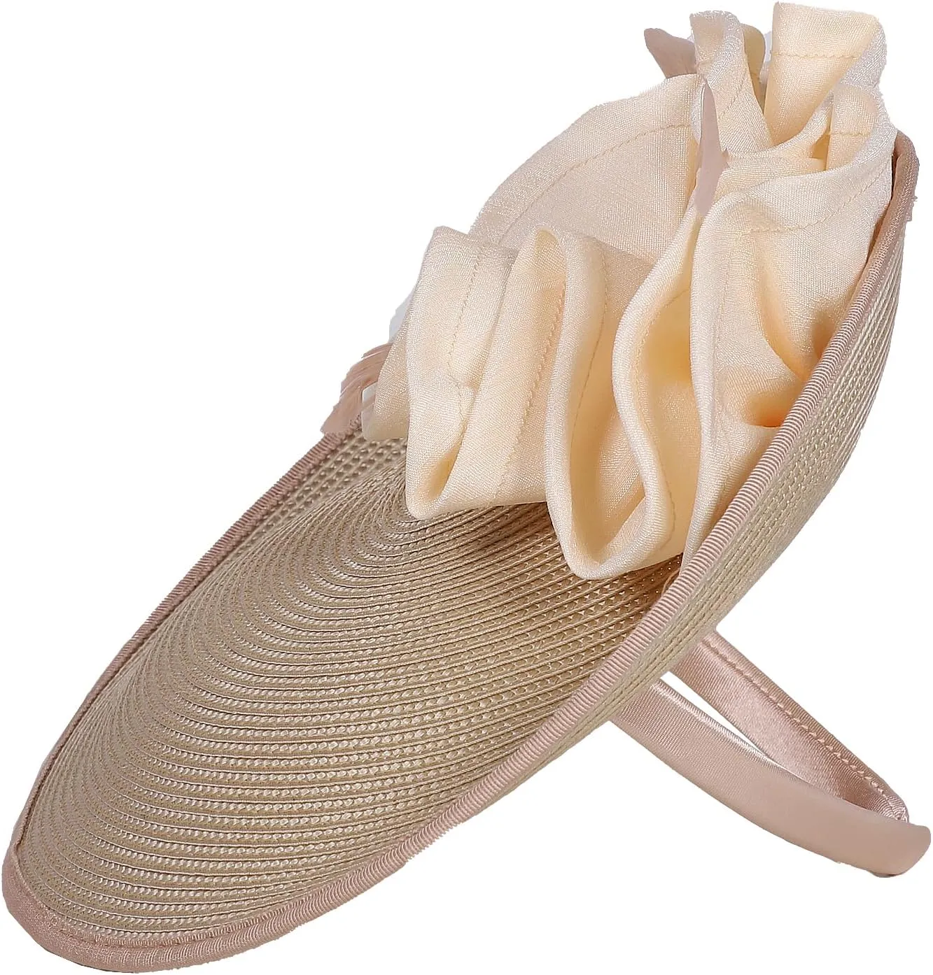 Women's Derby Hat Tea Party Fascinator Kentucky Church Hats Cocktail Wedding Pillbox Hat Headband