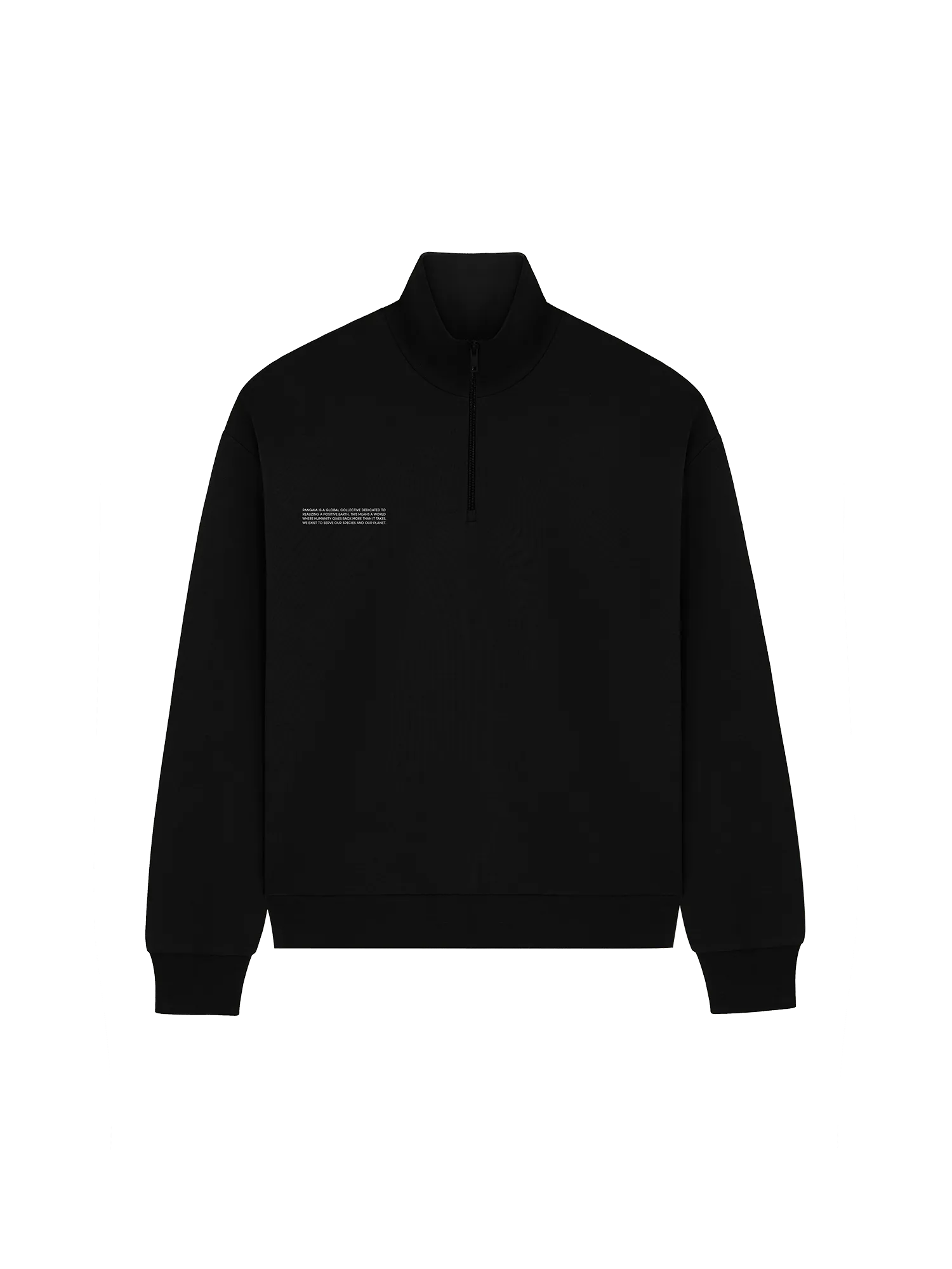 Womens DNA Double Jersey Half Zip Sweatshirtblack
