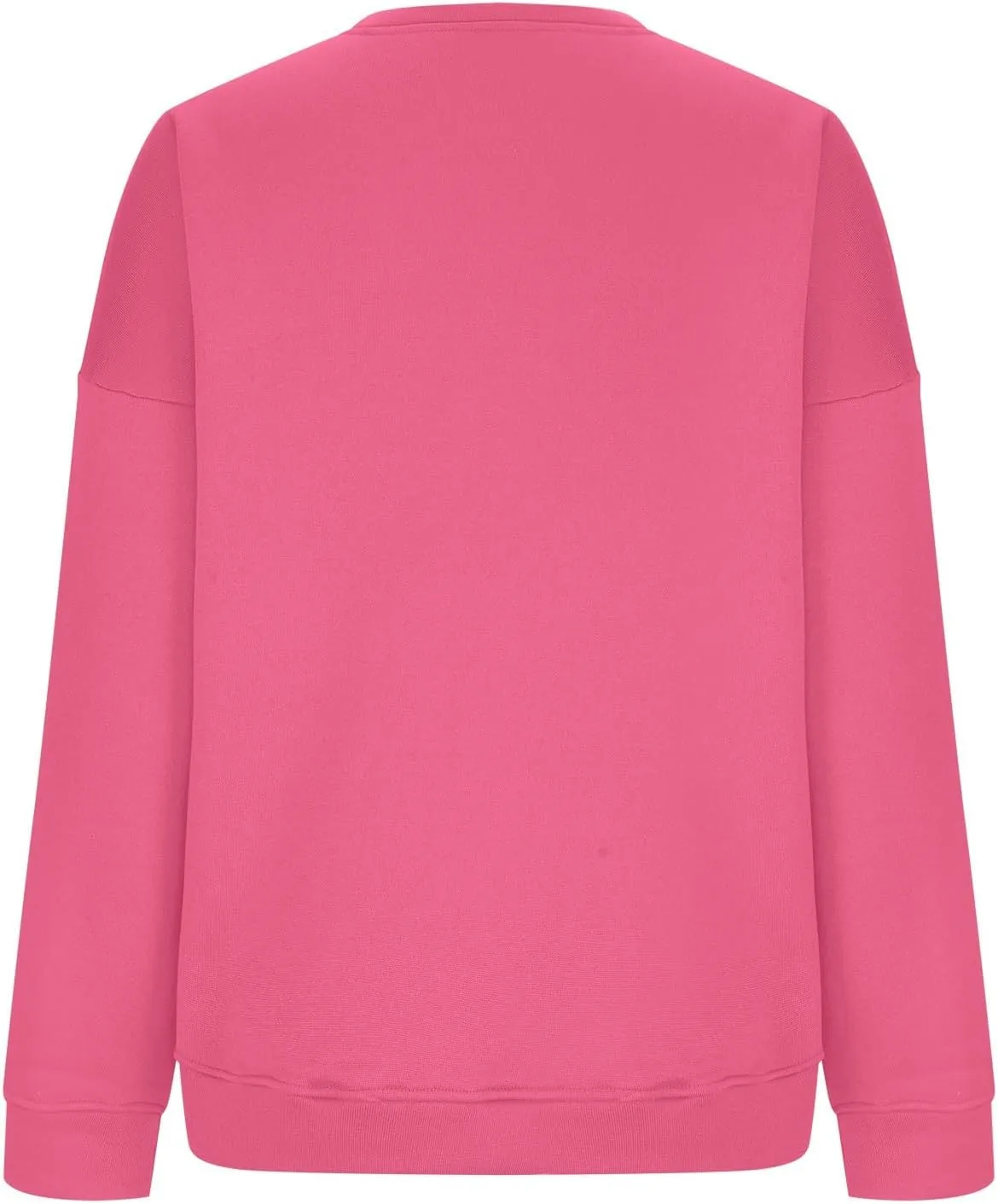 Women'S Fall Long Sleeve Solid Color Sweatshirt, Comfortable Fabric, Simple Design, Fashionable and Versatile