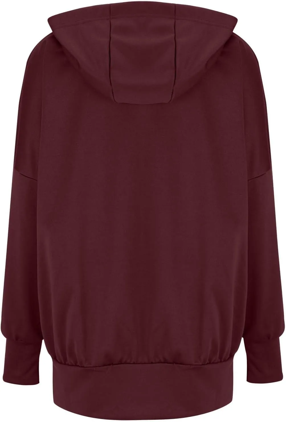 Womens Hoodies Oversized Sweatshirt Loose Casual Long Sleeve Zip Up Fall Outfits Fashion Jackets Outwear with Pockets