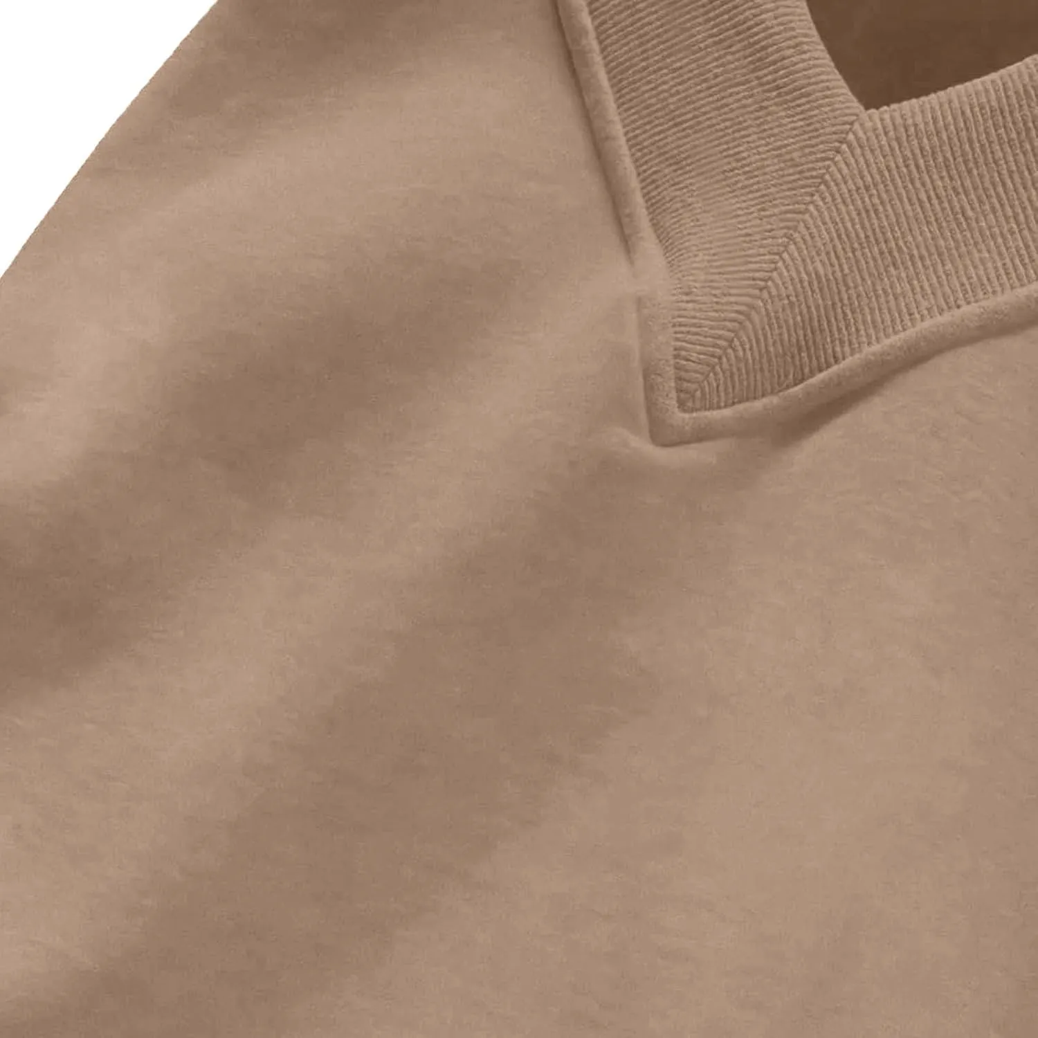 Womens Oversized Drop Shoulder Pullover Tops Trendy V Neck Solid Soft Sweatshirts Fall Long Sleeve Teen Girl Clothes