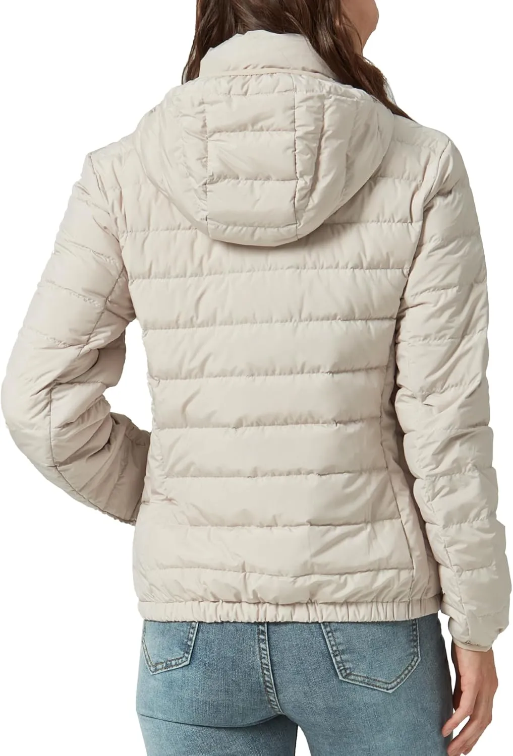 Women's Packable Puffer Jacket Hooded Lightweight Puffy Jackets Windproof Winter Coat