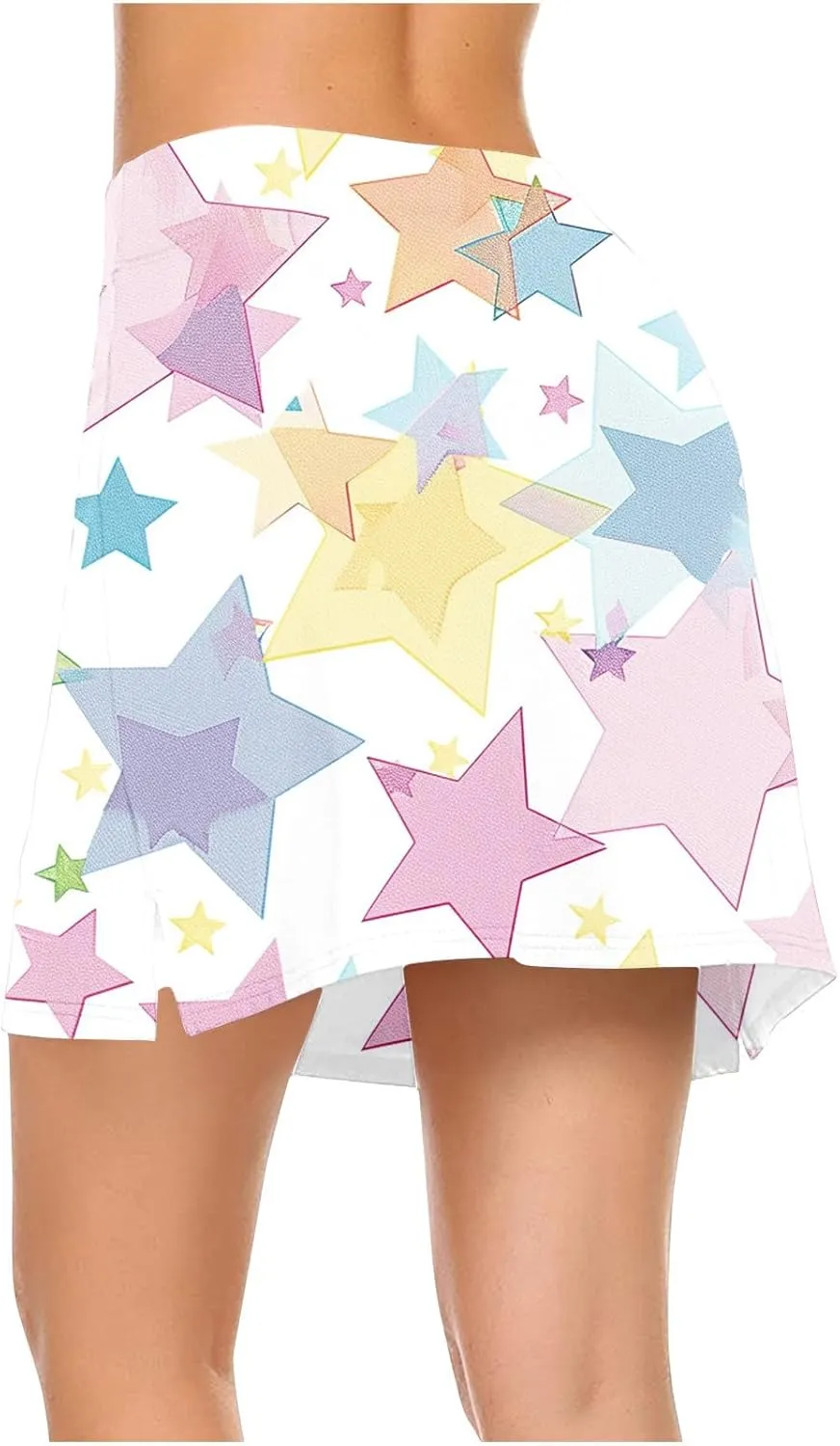 Womens Pleated High Cut 2 Piece Skirts Sets Skirts Shorts Sets for Women Workout Gym Yoga Tennis Matching Skirts