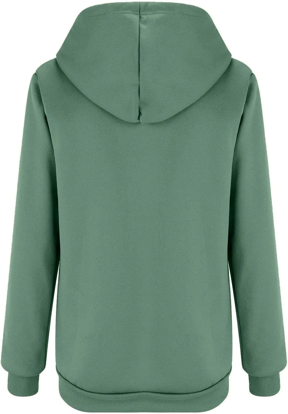 Womens Thick Wool Zip Up Hoodies Long Sleeve Sweatshirts Winter Fall Outfits Oversized Sweaters Casual
