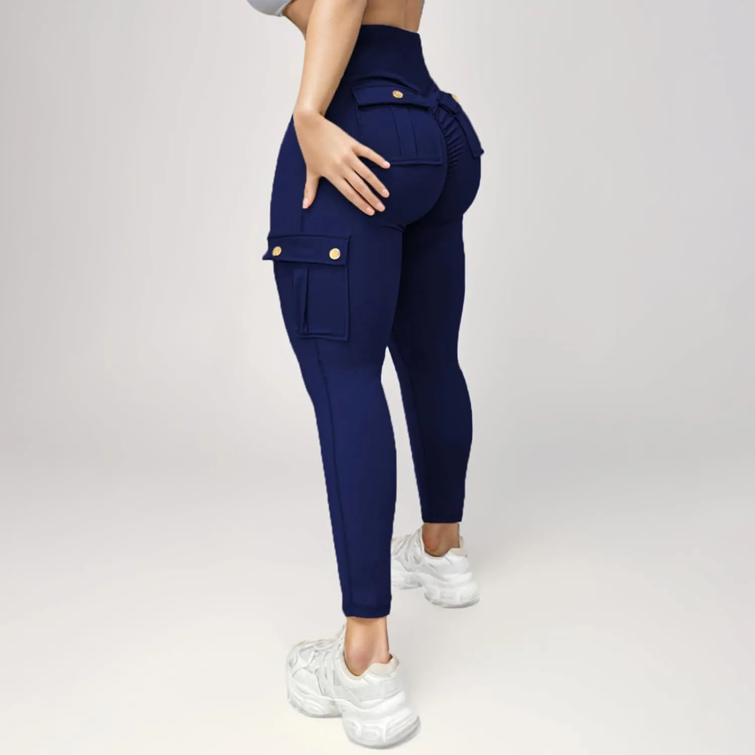 XOWRTE Linen Pants Women Summer,Wide Leg Casual Cotton Linen Pants High Waisted Elastic Waist Lounge Pants Beach Trousers