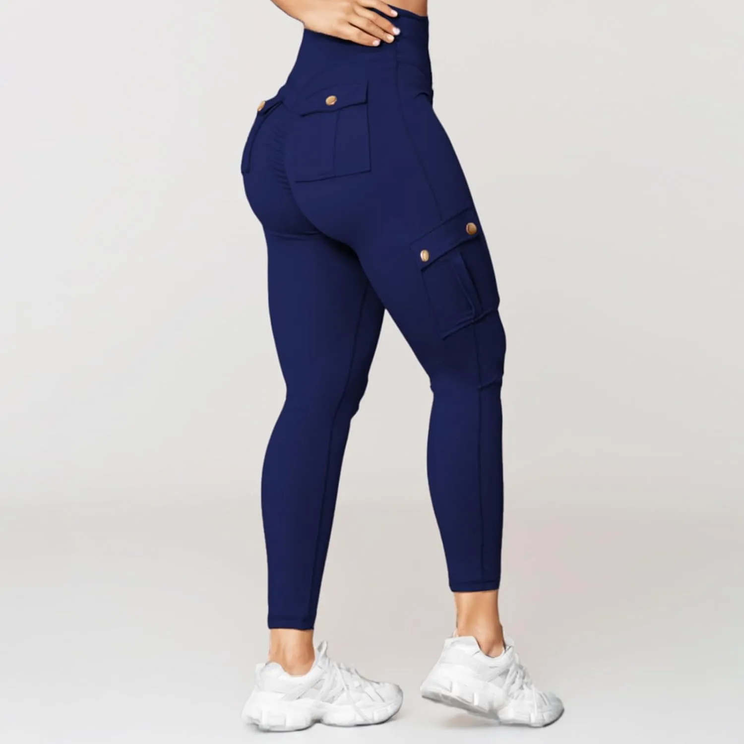XOWRTE Linen Pants Women Summer,Wide Leg Casual Cotton Linen Pants High Waisted Elastic Waist Lounge Pants Beach Trousers